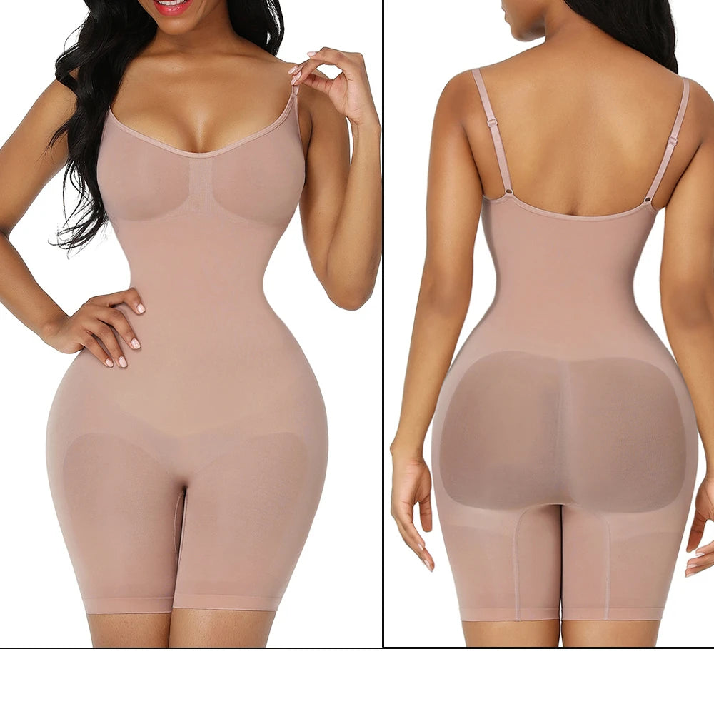 Women’s Body Shaper – Seamless Waist Slimmer & Butt Lifter Bodysuit