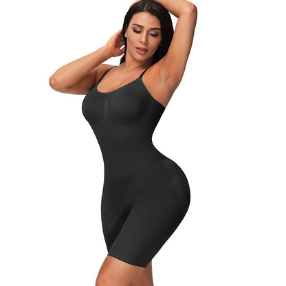 Seamless One-Piece Corset – Belly Control & Hip Lifting