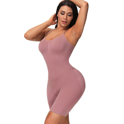 Seamless One-Piece Corset – Belly Control & Hip Lifting