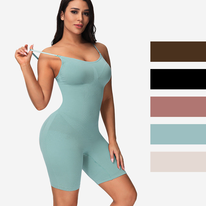 Seamless One-Piece Corset – Belly Control & Hip Lifting