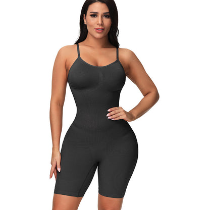 Seamless One-Piece Corset – Belly Control & Hip Lifting