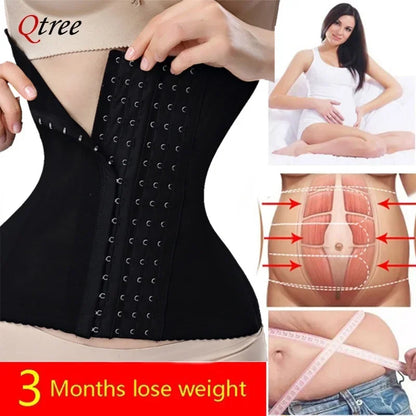 Slimming Waist Trainer Belt – Firm Compression Body Shaper