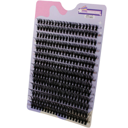 14 Rows 280 Clusters | 40D Mix 9-16mm 3D Volume Lash Extension