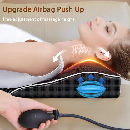 Electric Shiatsu Neck & Back Massager – Heated & Vibrating