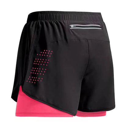 Men's 2-in-1 Quick-Dry Gym Shorts