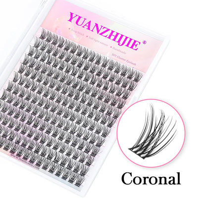 DIY Lashes Extension 8-16mm Mix Length Eyelashes Segmented Eyelashes Bundle Lash