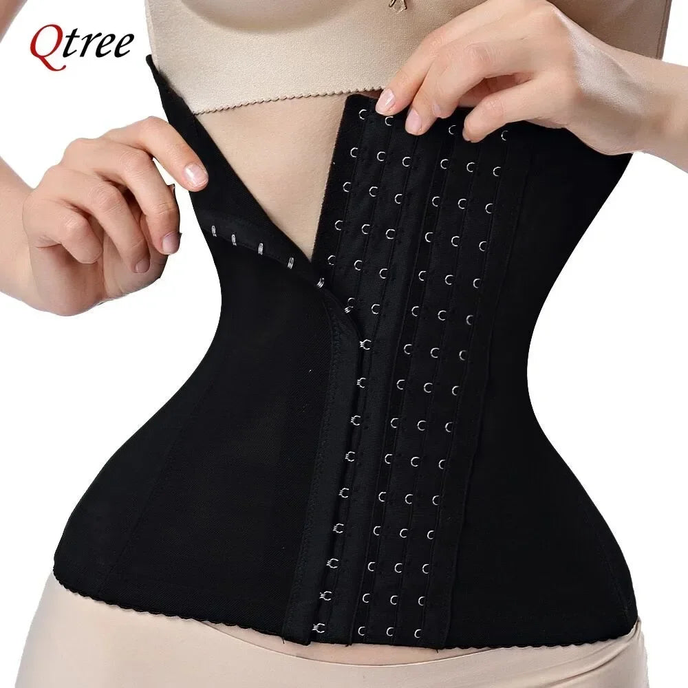 Slimming Waist Trainer Belt – Firm Compression Body Shaper