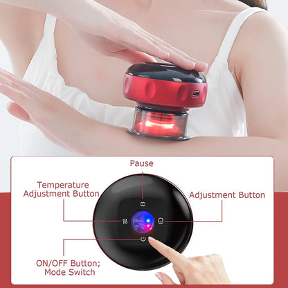 Smart Electric Cupping Massager – Heated Suction Therapy