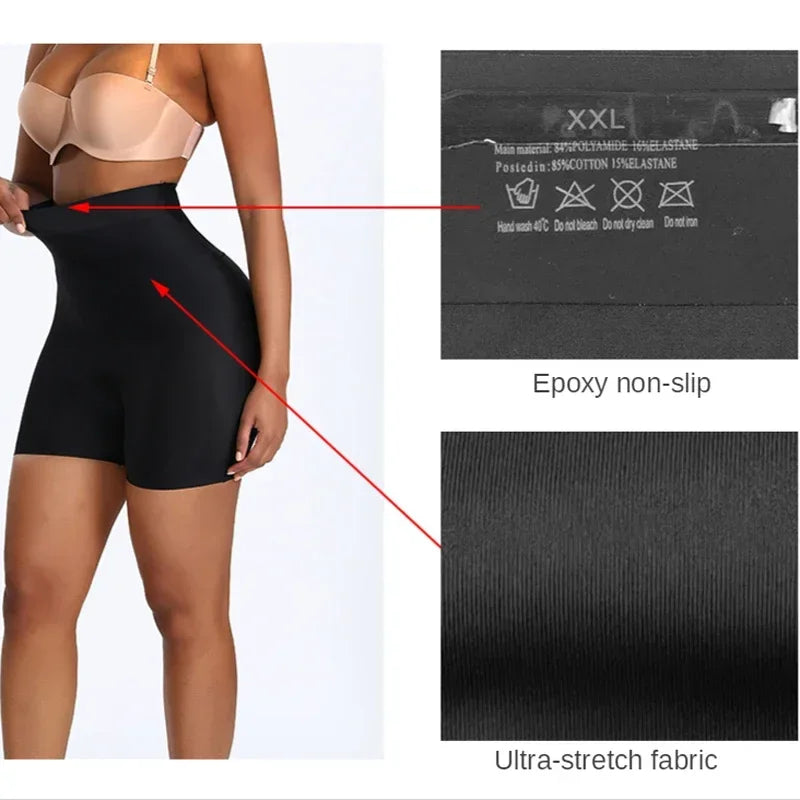 Padded Butt Lifter Shorts – High Waist Tummy Control