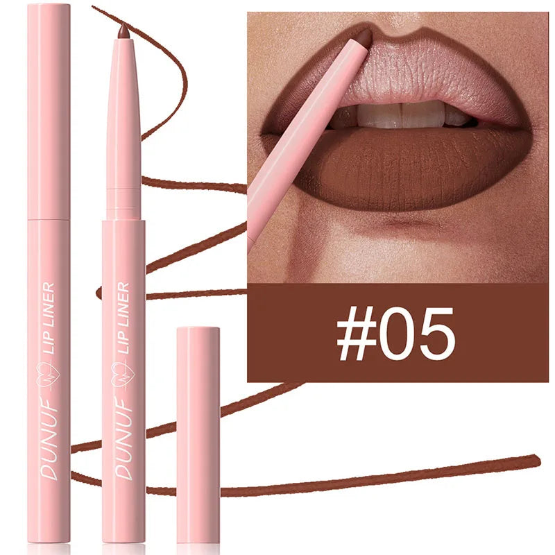 Matte Long-Lasting Lip Liner | Waterproof, Creamy & Plumping