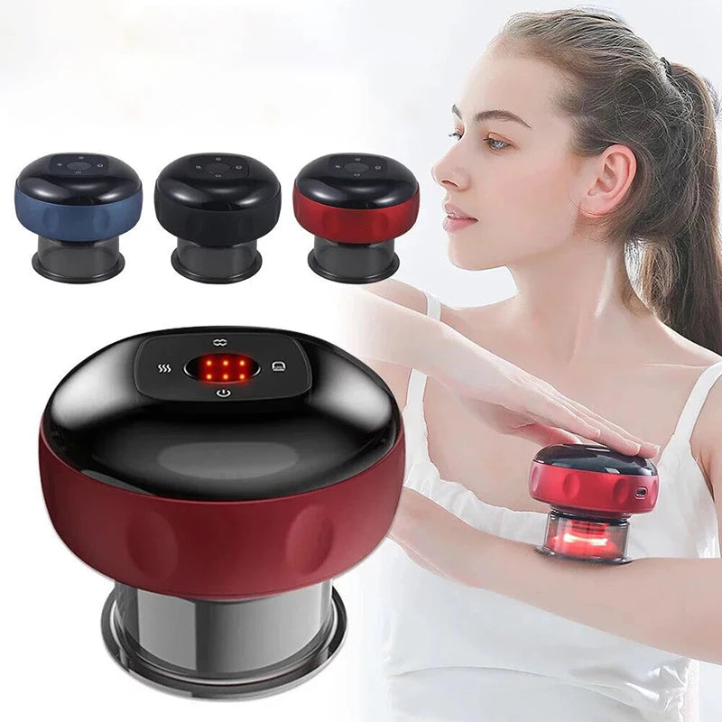 Smart Electric Cupping Massager – Heated Suction Therapy