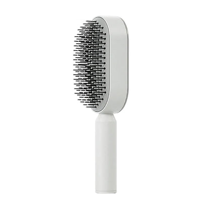 Self-Cleaning Air Cushion Massage Comb – Detangling & Scalp Care