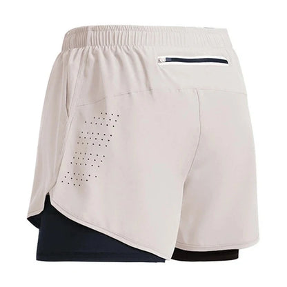 Men's 2-in-1 Quick-Dry Gym Shorts