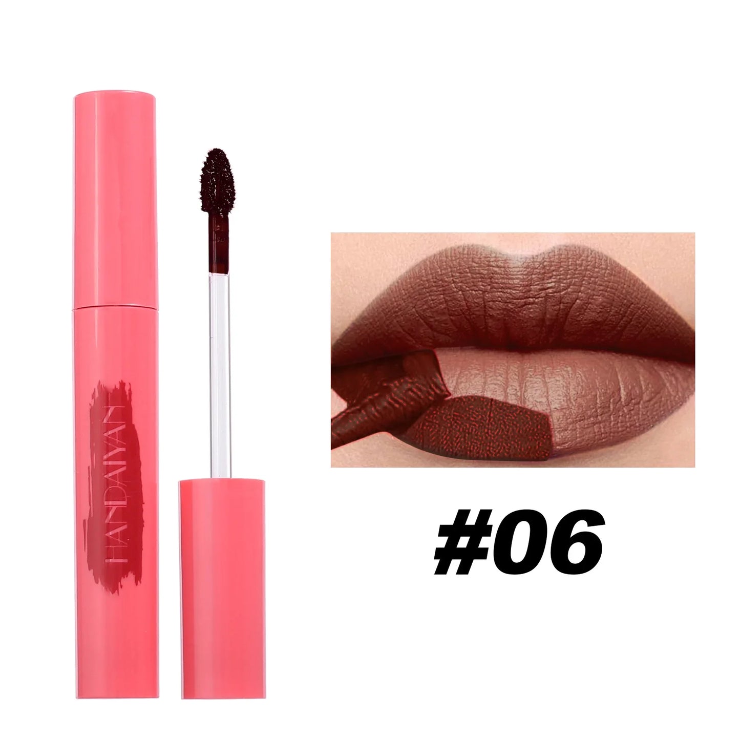 Matte Peel-Off Lip Tint | Waterproof, Long-Lasting Lip Stain & Liner