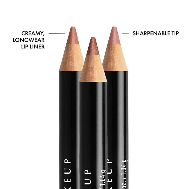 Long-Lasting Waterproof Lip Liner – Creamy & Plumping