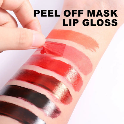 Matte Peel-Off Lip Tint | Waterproof, Long-Lasting Lip Stain & Liner