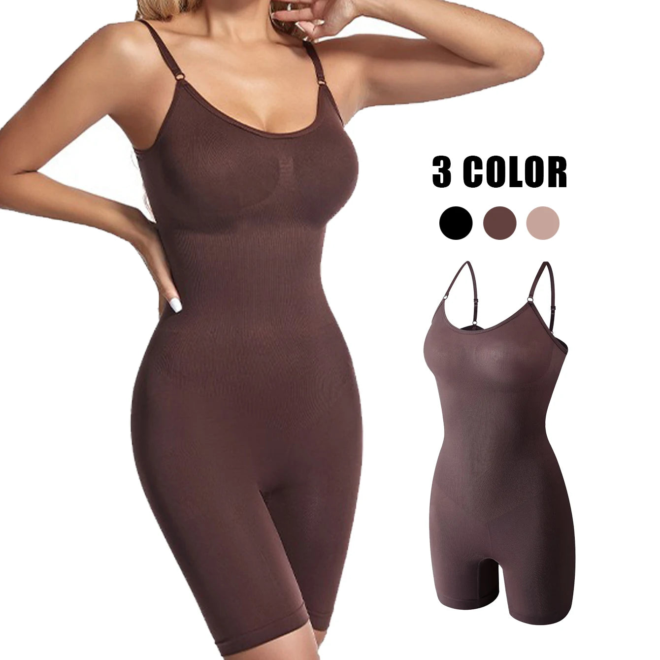 Sexy Shapewear Bodysuit – Tummy Control, Butt Lifter & Thigh Slimmer