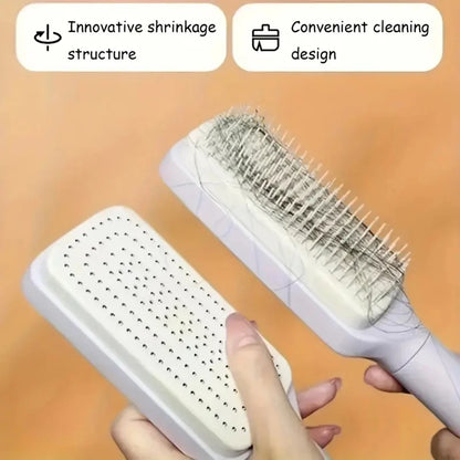 Air Cushion Massage Comb – Anti-Static & Self-Cleaning