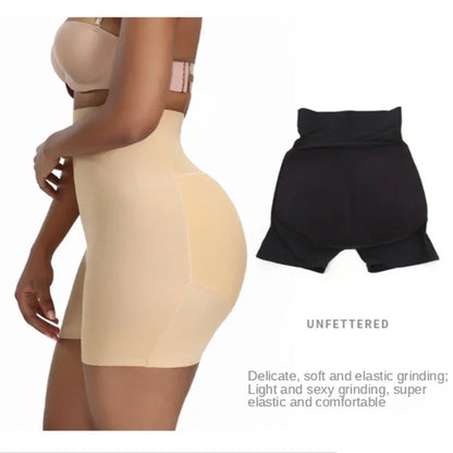 Padded Butt Lifter Shorts – High Waist Tummy Control