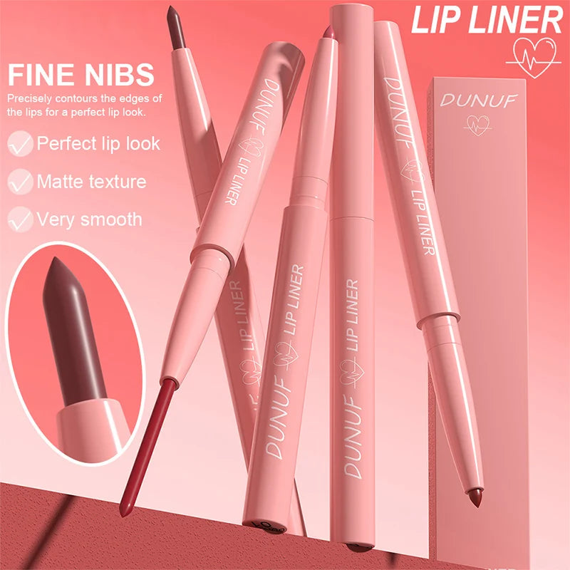 Matte Long-Lasting Lip Liner | Waterproof, Creamy & Plumping