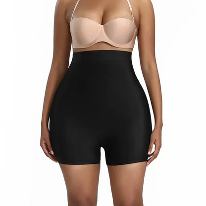 Padded Butt Lifter Shorts – High Waist Tummy Control