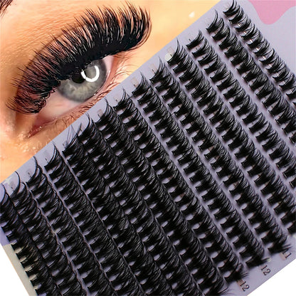 14 Rows 280 Clusters | 40D Mix 9-16mm 3D Volume Lash Extension