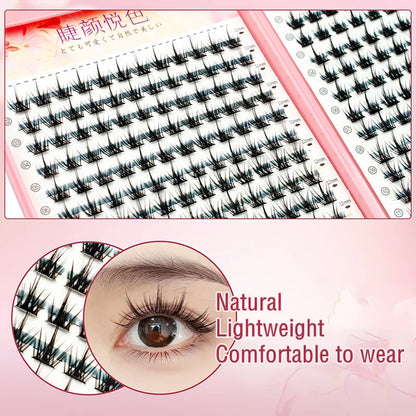 MIZ BARN 32 Rows Eyeslashes Extension Personal EyeLash Individual Cluster Grafting Wholesale False Eyelashes