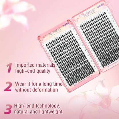 MIZ BARN 32 Rows Eyeslashes Extension Personal EyeLash Individual Cluster Grafting Wholesale False Eyelashes