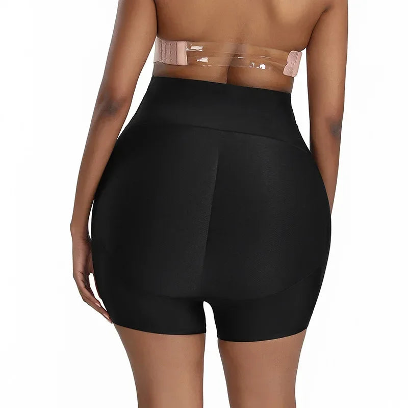 Padded Butt Lifter Shorts – High Waist Tummy Control